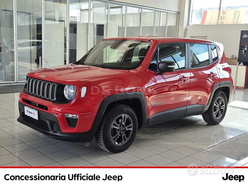 Usata Jeep Renegade Longitude 120 CV (88 kW) 2022 Rosso SUV