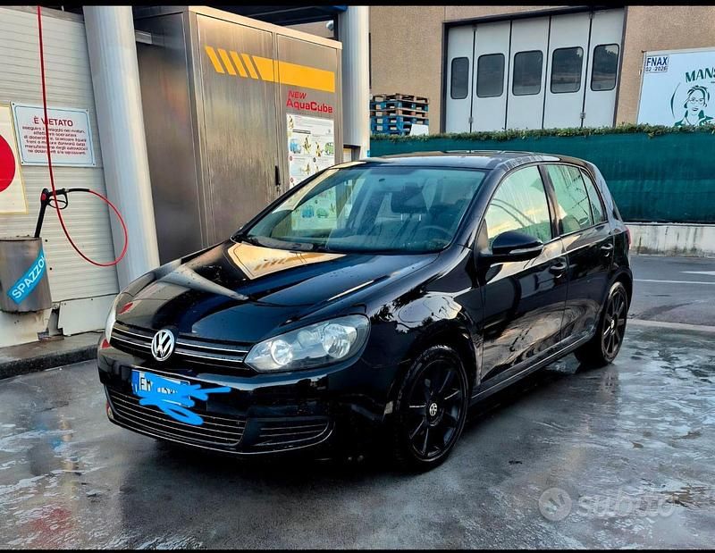 Usata VW Golf VII 105 CV (77 kW) 2012 Nero Berlina