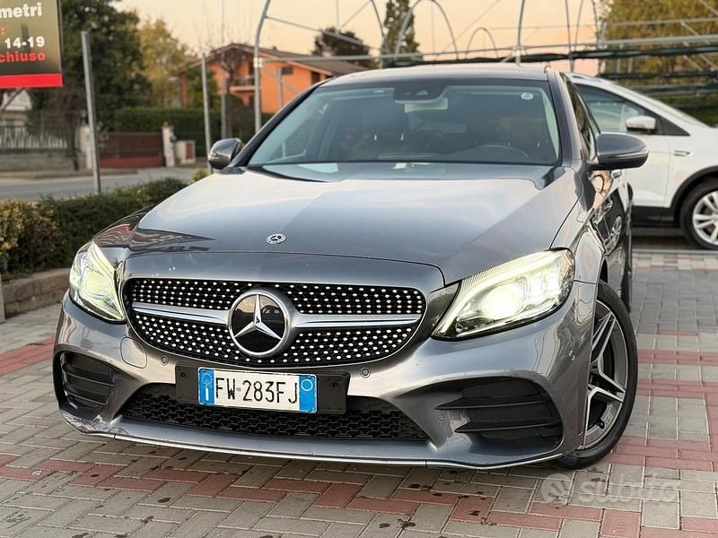 Usata Mercedes C220 Premium 194 CV (142 kW) 2019 Grigio Berlina