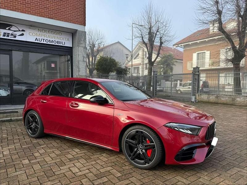 Usata Mercedes A45 AMG Premium Plus 421 CV (309 kW) 2023 Rosso Berlina
