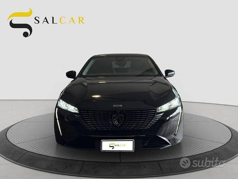 Usata Peugeot 308 Allure 131 CV (96 kW) 2022 Nero Berlina