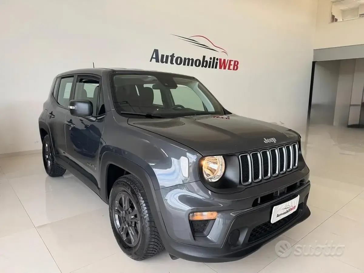 Begagnad Jeep Renegade Longitude 130 HK (95 kW) 2023 Grå SUV