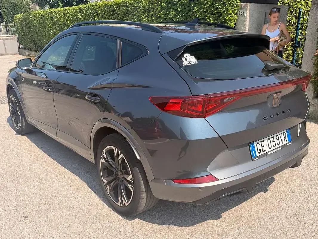 Usata Cupra Formentor 204 CV (150 kW) 2021 Blu/azzurro SUV