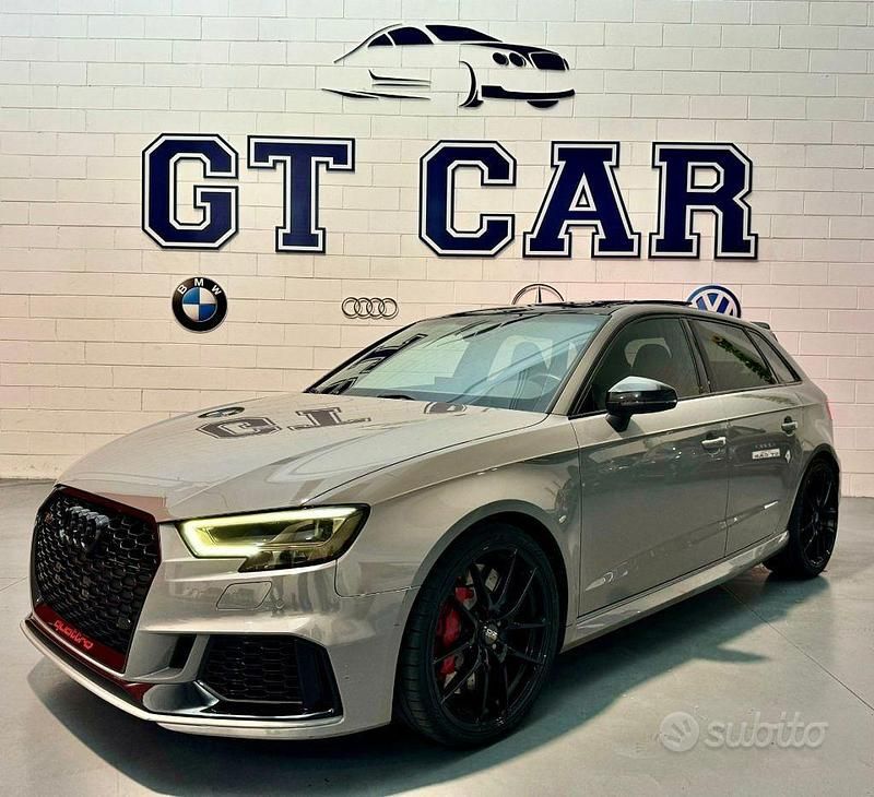 Grigio Usata 2017 Audi RS3 Ambiente Tre volumi | 35.900 € (Cara) - Immagine 1/4
