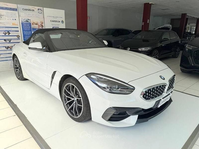 Usata BMW Z4 Sport Line 197 CV (144 kW) 2020 Bianco Cabrio