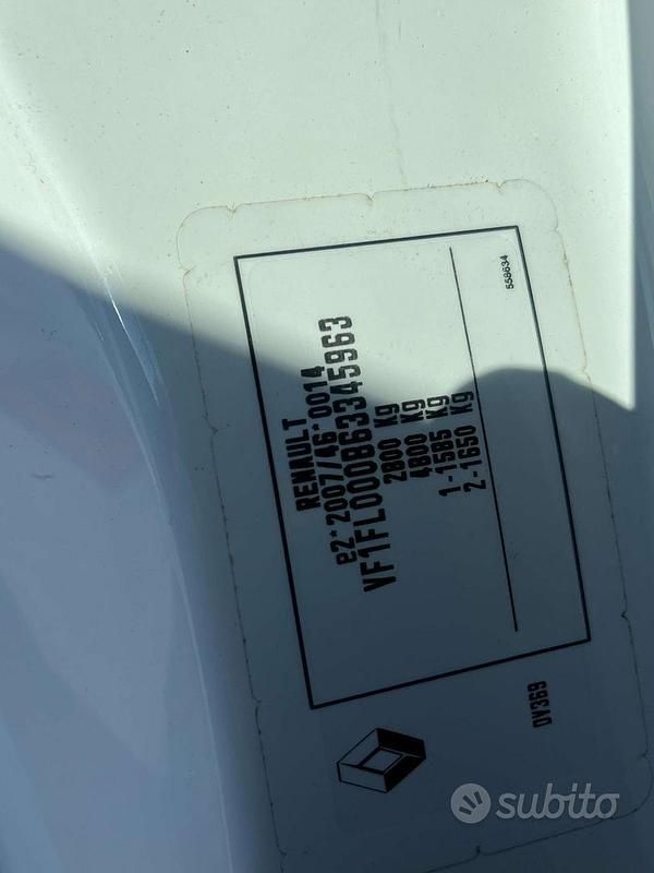 Usata Renault Trafic 121 CV (88 kW) 2019 Bianco Monovolume