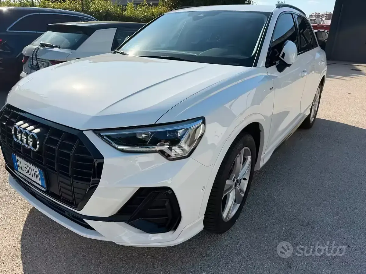 Usata Audi Q3 S-Line 150 CV (110 kW) 2022 Bianco SUV