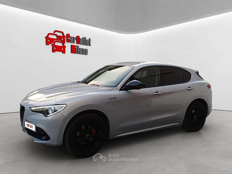 Usata Alfa Romeo Stelvio 190 CV (139 kW) 2020 Argento SUV