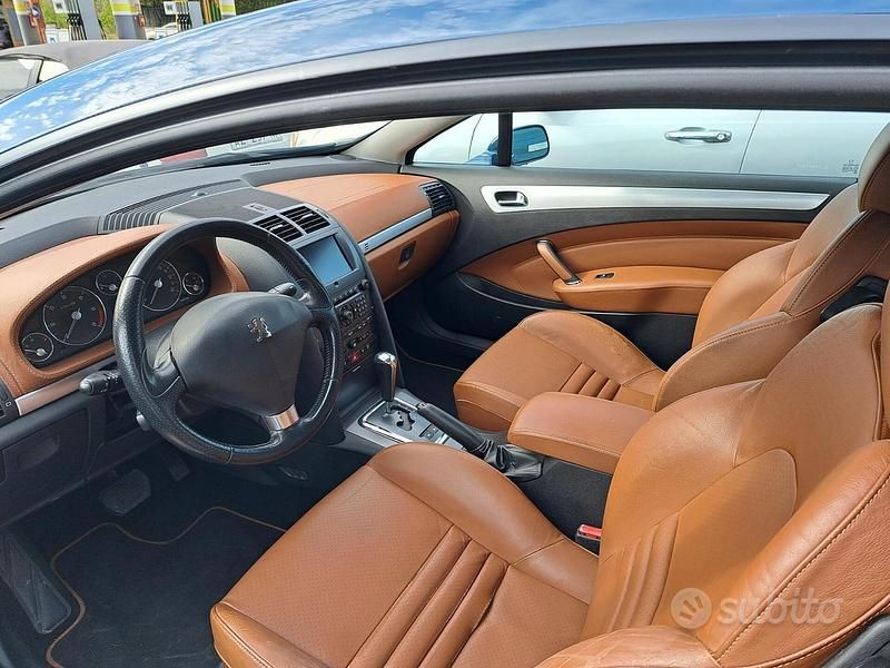 Usata Peugeot 407 Coupe 204 CV (150 kW) 2007 Blu Coupé