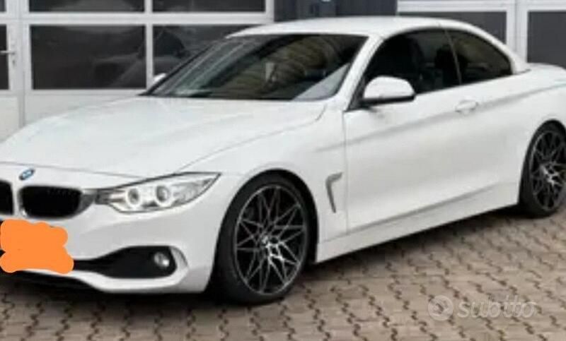 Usata BMW 420 Sport Line 2016 Bianco Cabrio