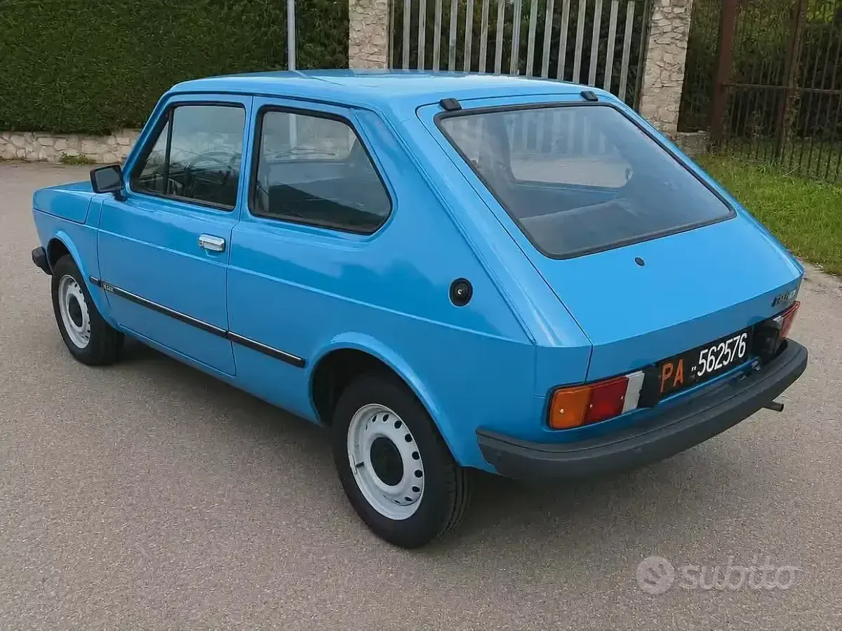 Usata Fiat 127 45 CV (33 kW) 1980 Bluazzurro Berlina