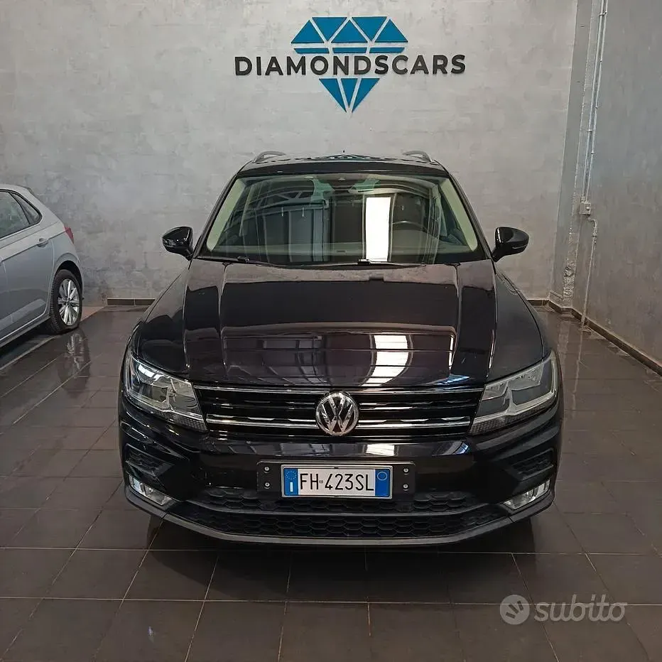 Usata VW Tiguan Business 125 CV (91 kW) 2017 Nero SUV
