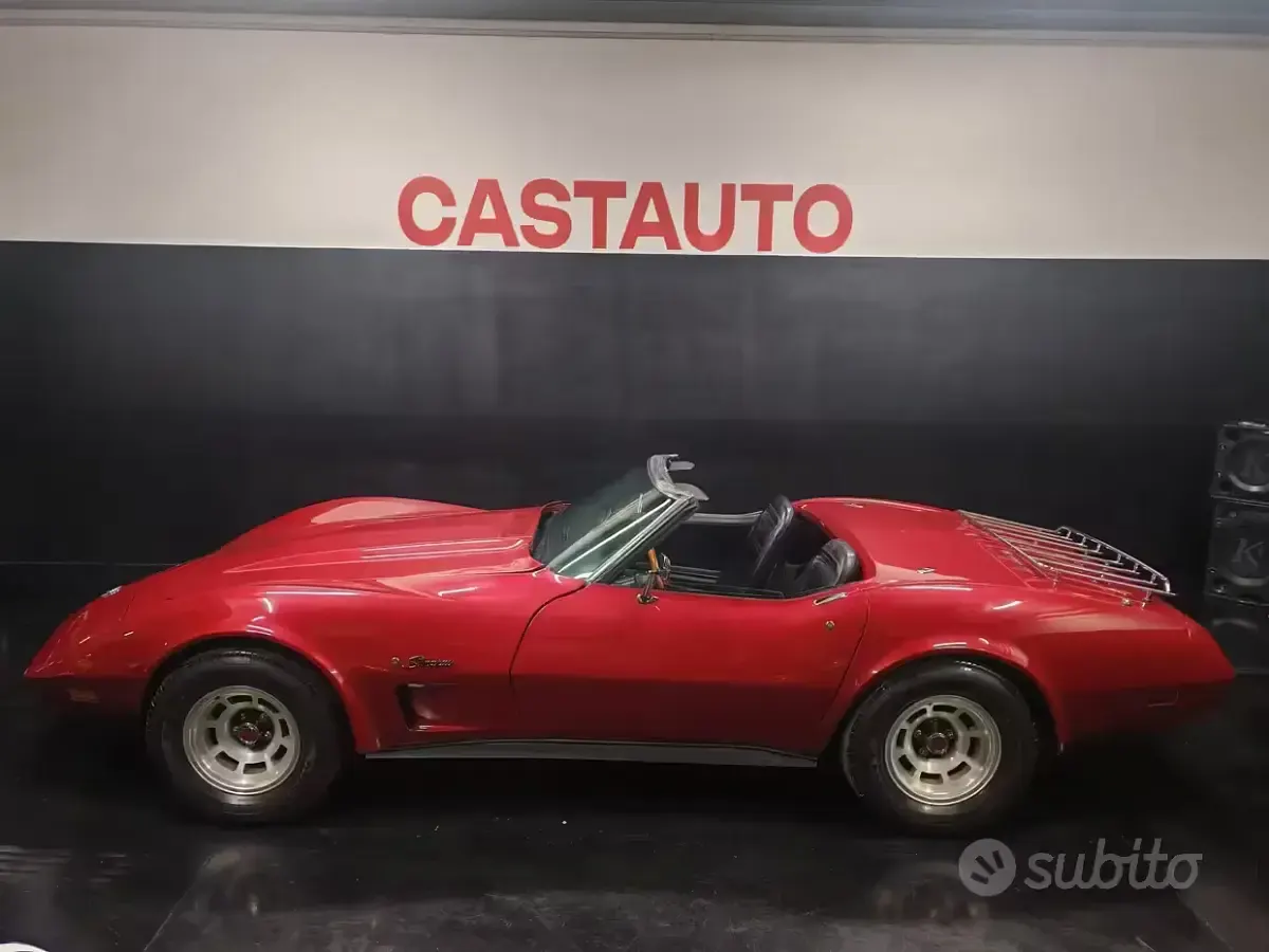 Usata Corvette C3 197 CV (144 kW) 1970 Rosso Cabrio
