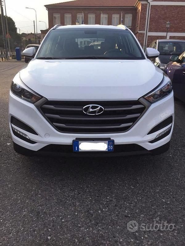 Usata Hyundai Tucson 116 CV (85 kW) 2017 Bianco SUV