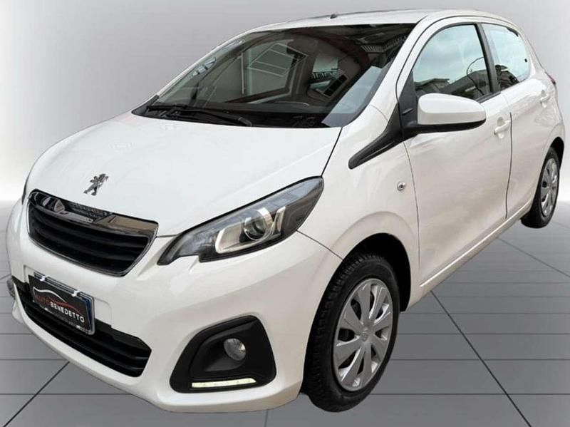 Usata Peugeot 108 Access 69 CV (50 kW) 2014 Bianco Utilitaria
