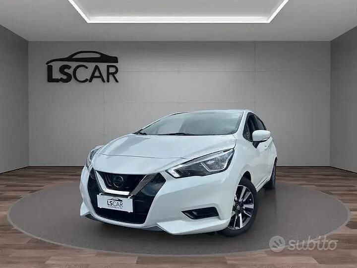 Usata Nissan Micra 71 CV (52 kW) 2018 Bianco Utilitaria