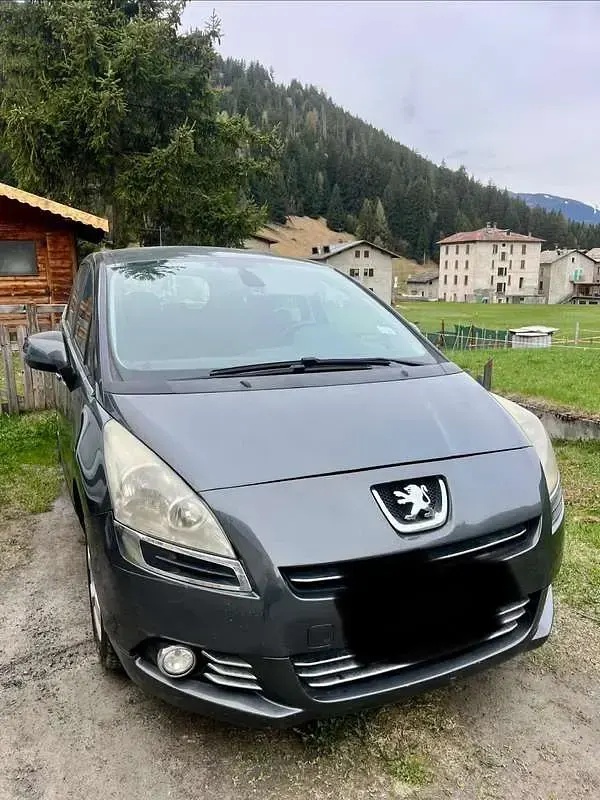Usata Peugeot 5008 Active 112 CV (82 kW) 2011 Grigio Monovolume