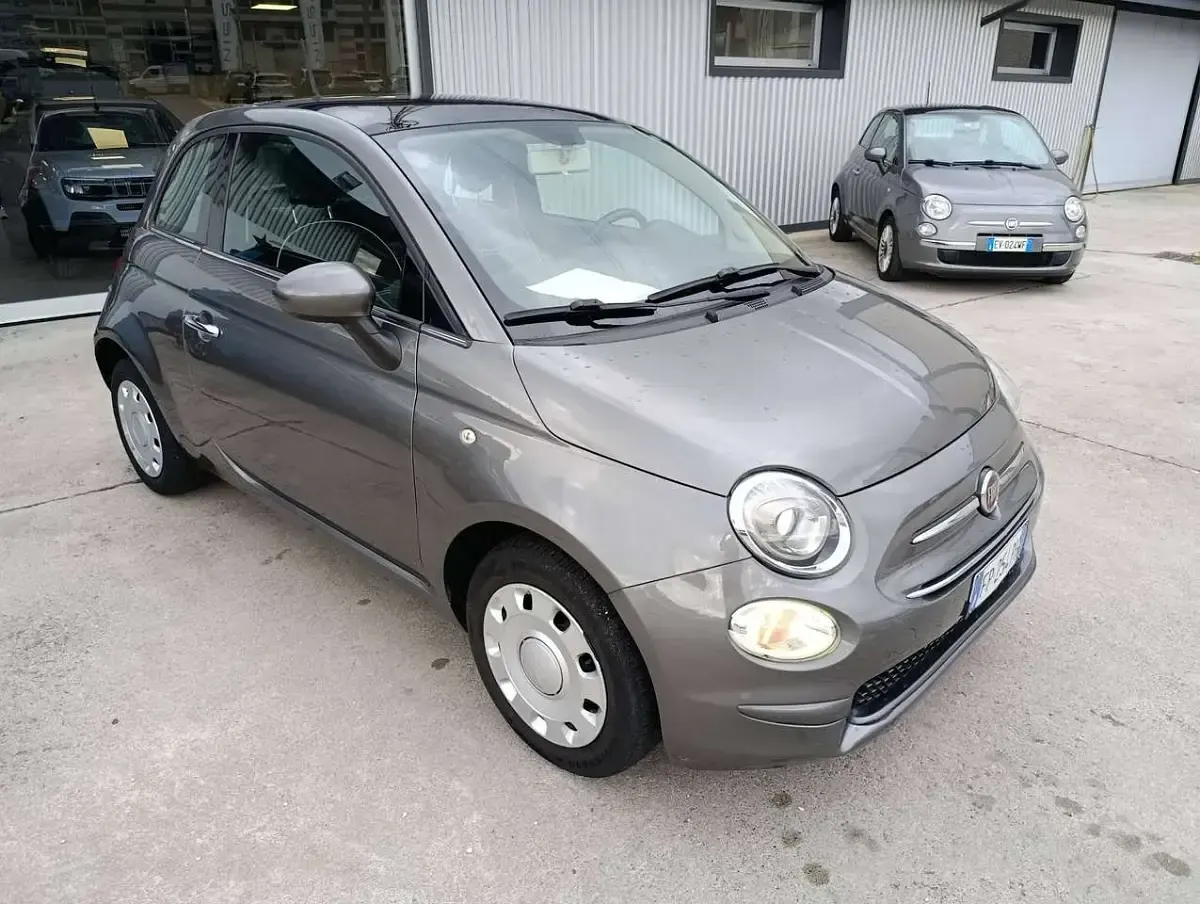 Usata Fiat 500 Lounge 69 CV (50 kW) 2018 Grigio Utilitaria