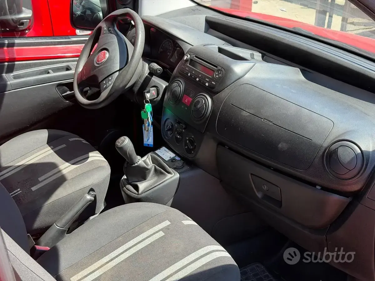 Usata Fiat Fiorino 95 CV (69 kW) 2016 Rosso Monovolume