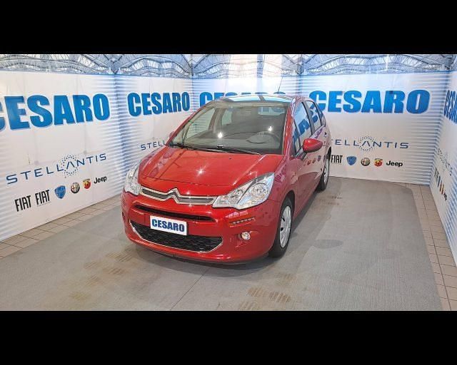 Usata Citroën C3 SELECTION 75 CV (55 kW) 2016 Rosso Berlina