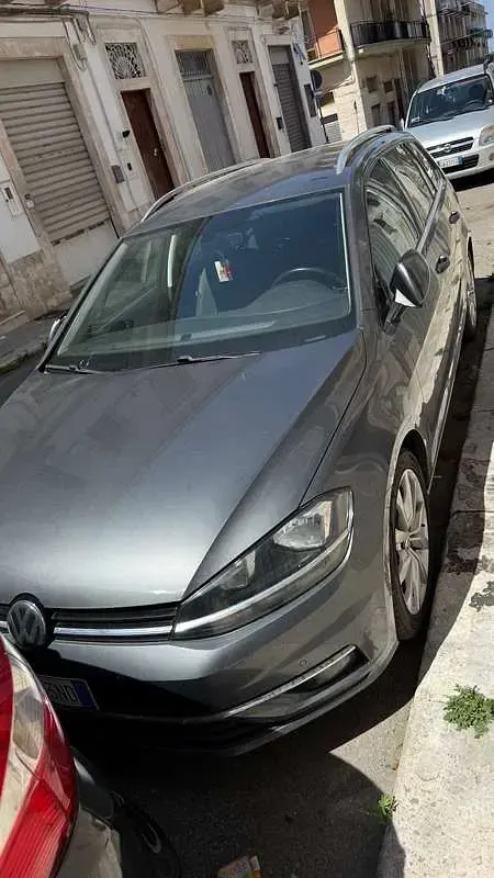 Usata VW Golf VII 116 CV (85 kW) 2018 Grigio Station wagon