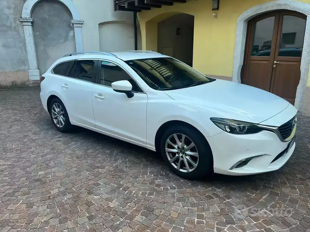 Usata Mazda 6 150 CV (110 kW) 2017 Bianco Station wagon