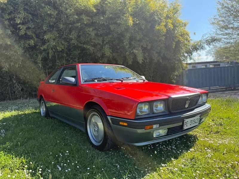 Usata Maserati Biturbo 245 CV (180 kW) 1990 Rosso Coupé