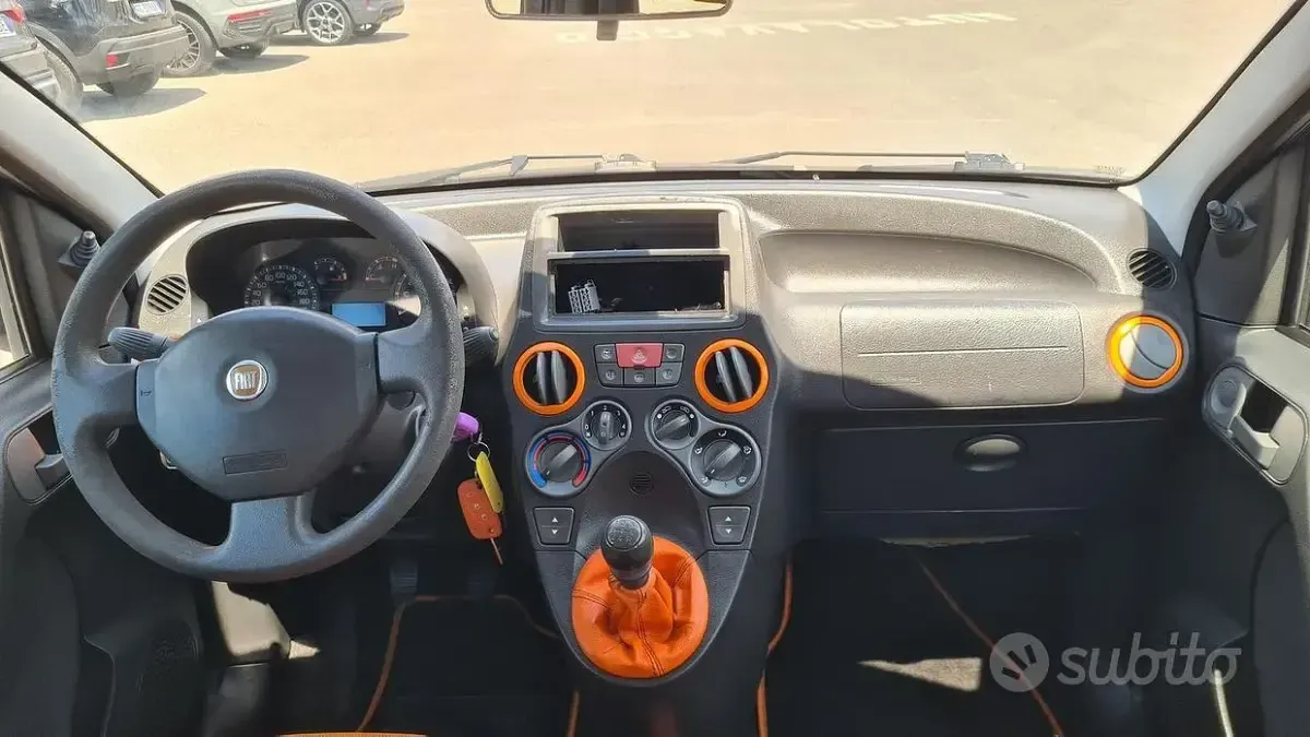 Usata Fiat Panda 60 CV (44 kW) 2008 Arancione Utilitaria