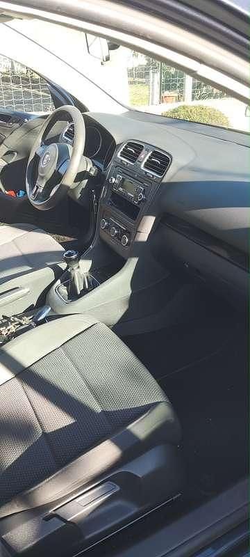 Usata VW Golf VI Comfortline 105 CV (77 kW) 2009 Blu/azzurro Utilitaria