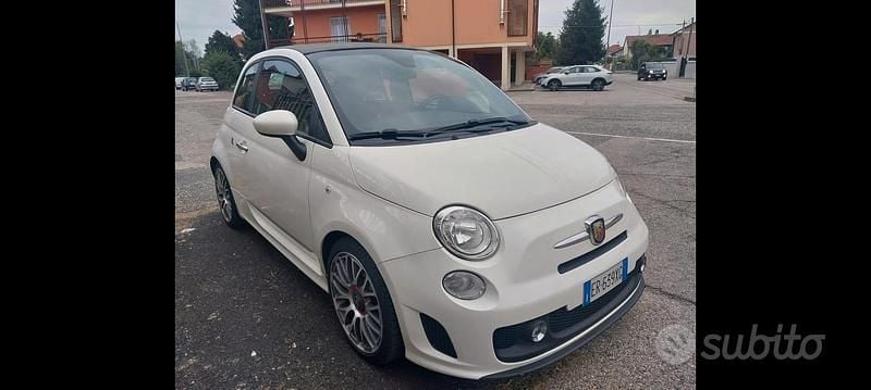 Usata Abarth 500C 2013 Bianco Cabrio