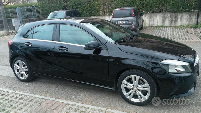 Usata Mercedes A200 2016 Nero Berlina