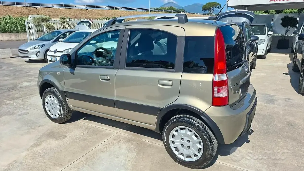 Usata Fiat Panda 4x4 69 CV (50 kW) 2011 Beige Utilitaria