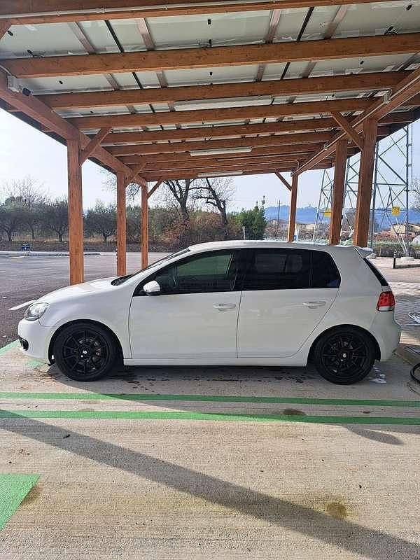 Usata VW Golf VI United 80 CV (58 kW) 2011 Bianco Utilitaria