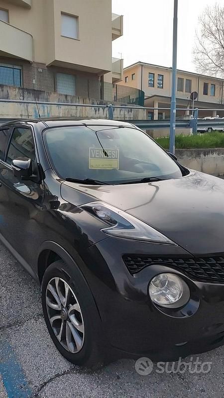 Usata Nissan Juke 110 CV (80 kW) 2014 Nero SUV