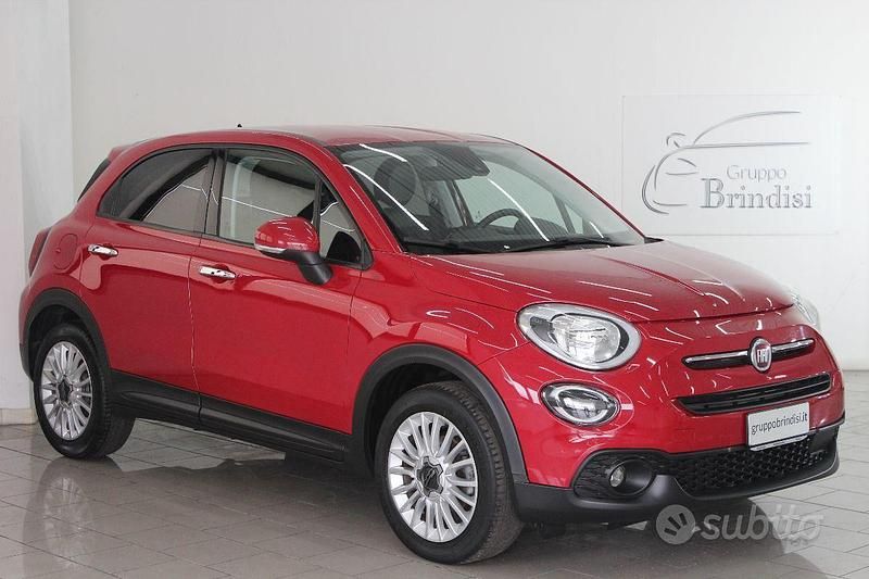 Usata Fiat 500X Connect 95 CV (69 kW) 2022 Rosso SUV