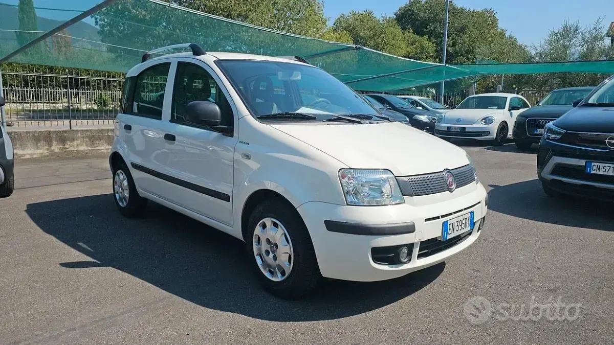 Usata Fiat Panda Classica 69 CV (50 kW) 2012 Bianco Utilitaria