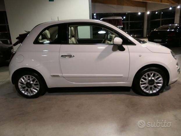 Usata Fiat 500C Lounge 69 CV (50 kW) 2014 Bianco Cabrio