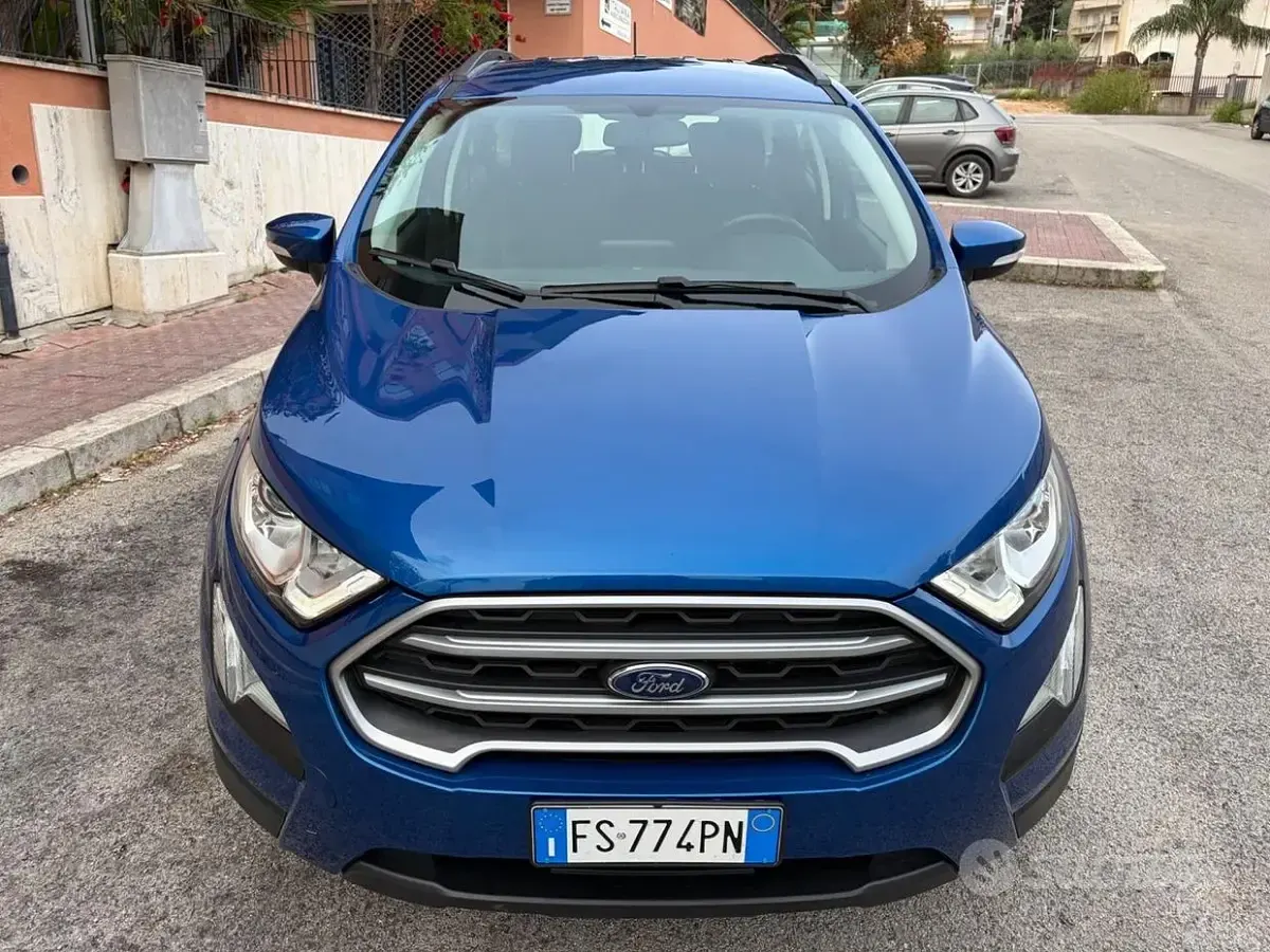 Usata Ford Ecosport 99 CV (72 kW) 2018 Blu SUV