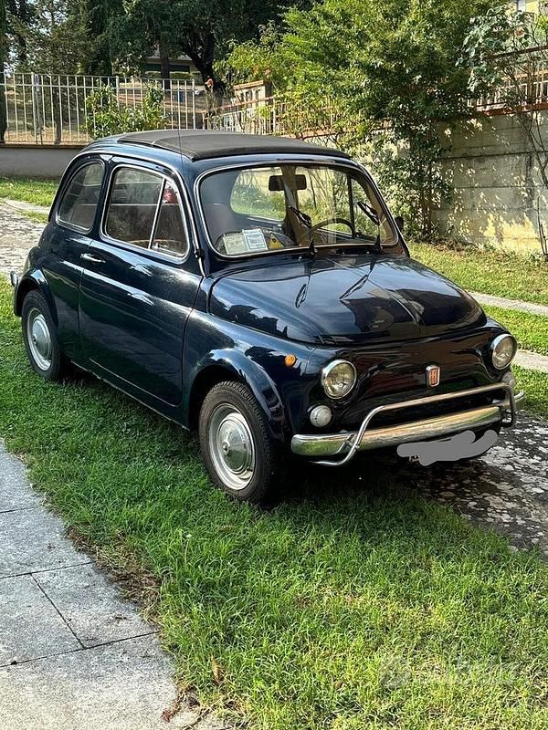 Usata Fiat Cinquecento 1970 Blu Utilitaria