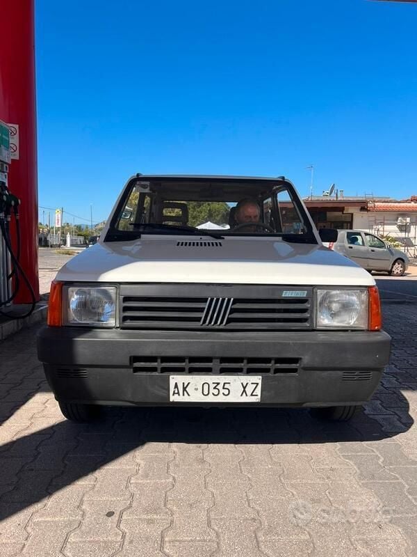 Usata Fiat Panda 1990 Bianco Utilitaria