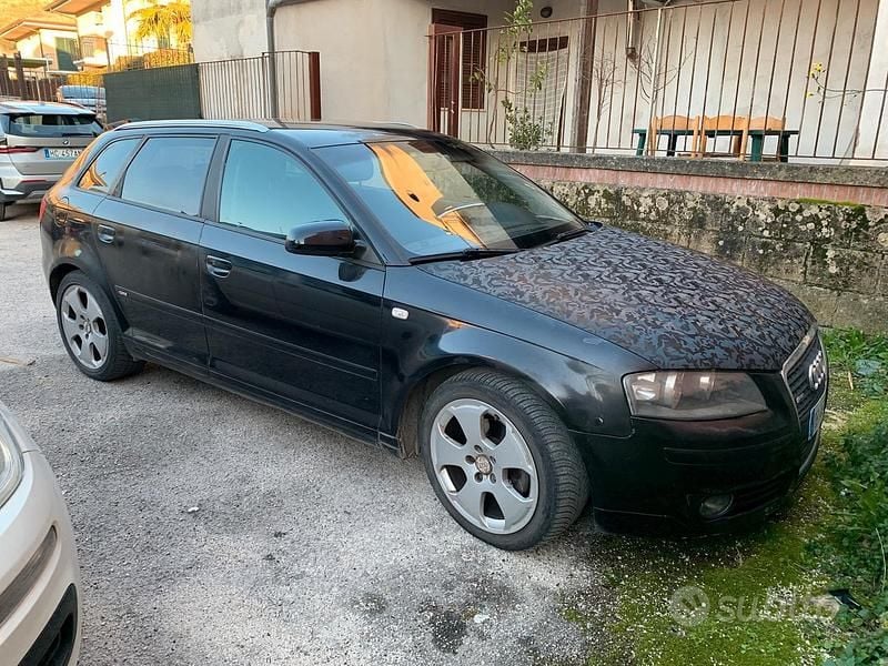 Usata Audi A3 140 CV (102 kW) 2006 Nero Utilitaria