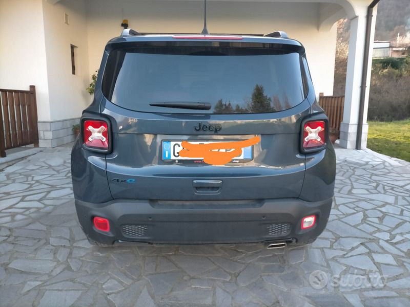 Usata Jeep Renegade 130 CV (95 kW) 2021 Blu SUV