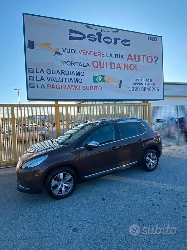 Marrone Usata 2014 Peugeot 2008 Allure SUV | 7990 € (Buon prezzo) - Immagine 1/4