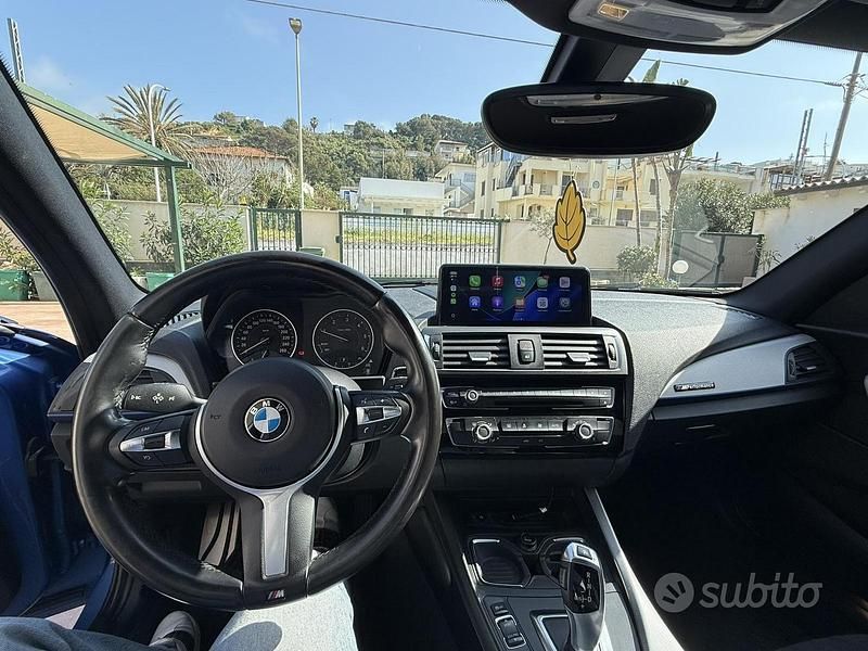 Usata BMW 116 M Sport 116 CV (85 kW) 2016 Blu/azzurro Utilitaria