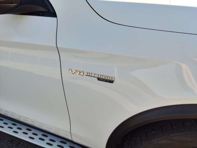 Usata Mercedes GLC63 AMG AMG 510 CV (375 kW) 2019 Bianco Coupé