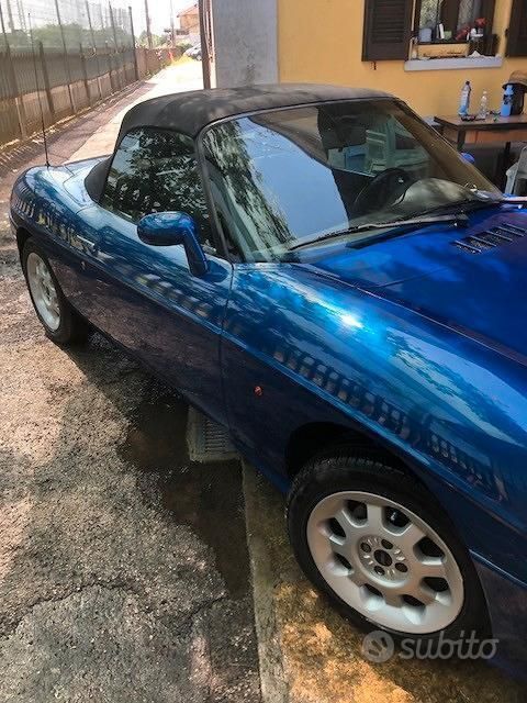 Usata Fiat Barchetta 131 CV (96 kW) 2001 Blu Cabrio