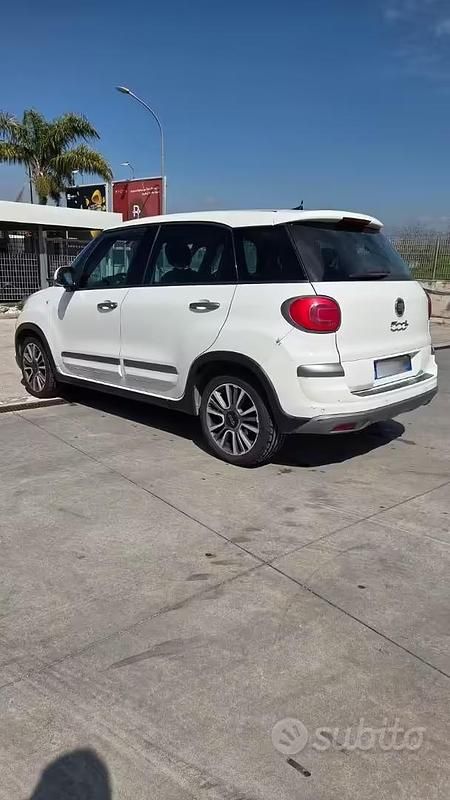 Usata Fiat 500L Cross 95 CV (69 kW) 2017 Bianco Monovolume
