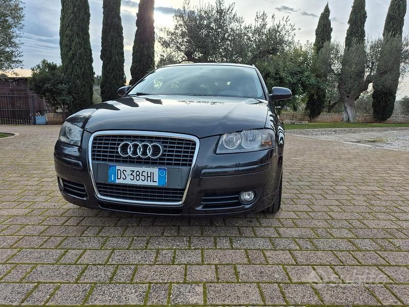 Usata Audi A3 Ambiente 140 CV (102 kW) 2007 Nero Berlina