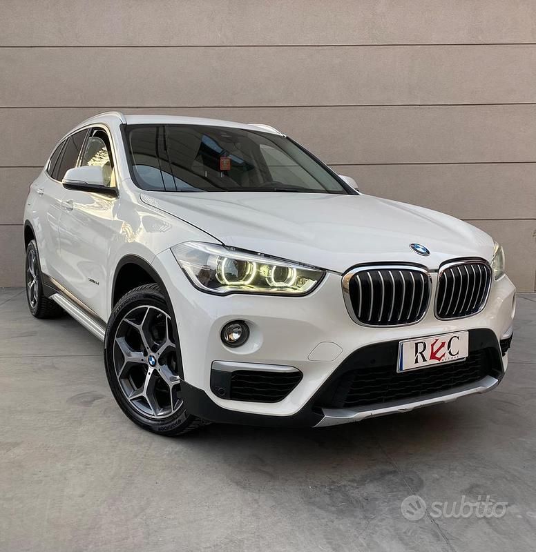Usata BMW X1 Sport Line 150 CV (110 kW) 2017 Bianco SUV