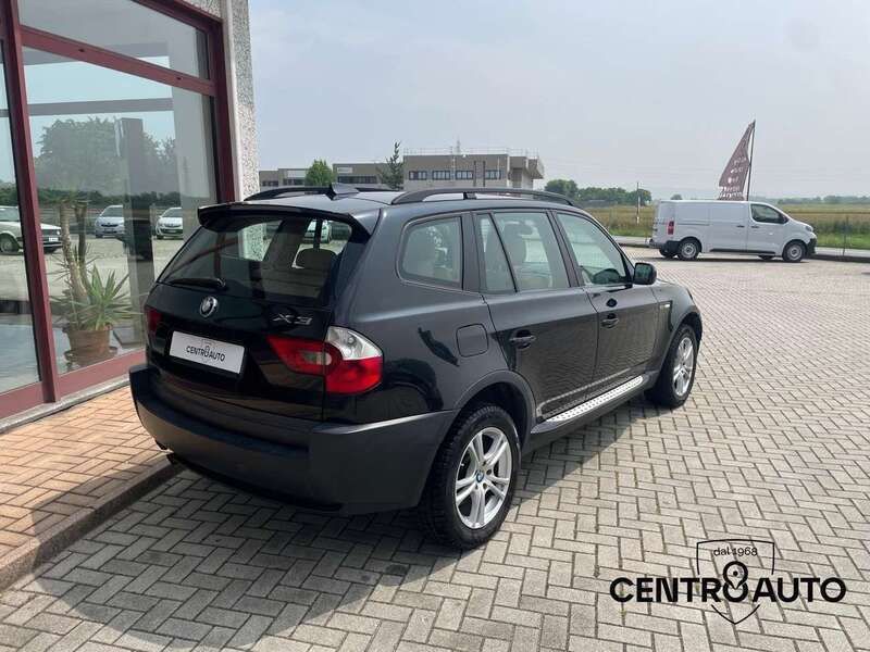Usata BMW X3 150 CV (110 kW) 2006 Nero perla SUV